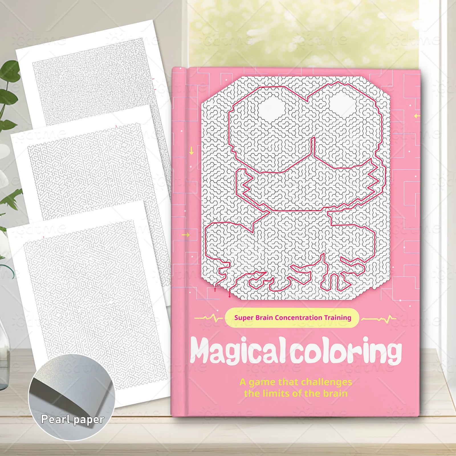 Activity Maze Books for Kids Party Favors ages 4-8 8-12,Fun and Challenges Mazes Stuffer Classroom Kids Children Concentration