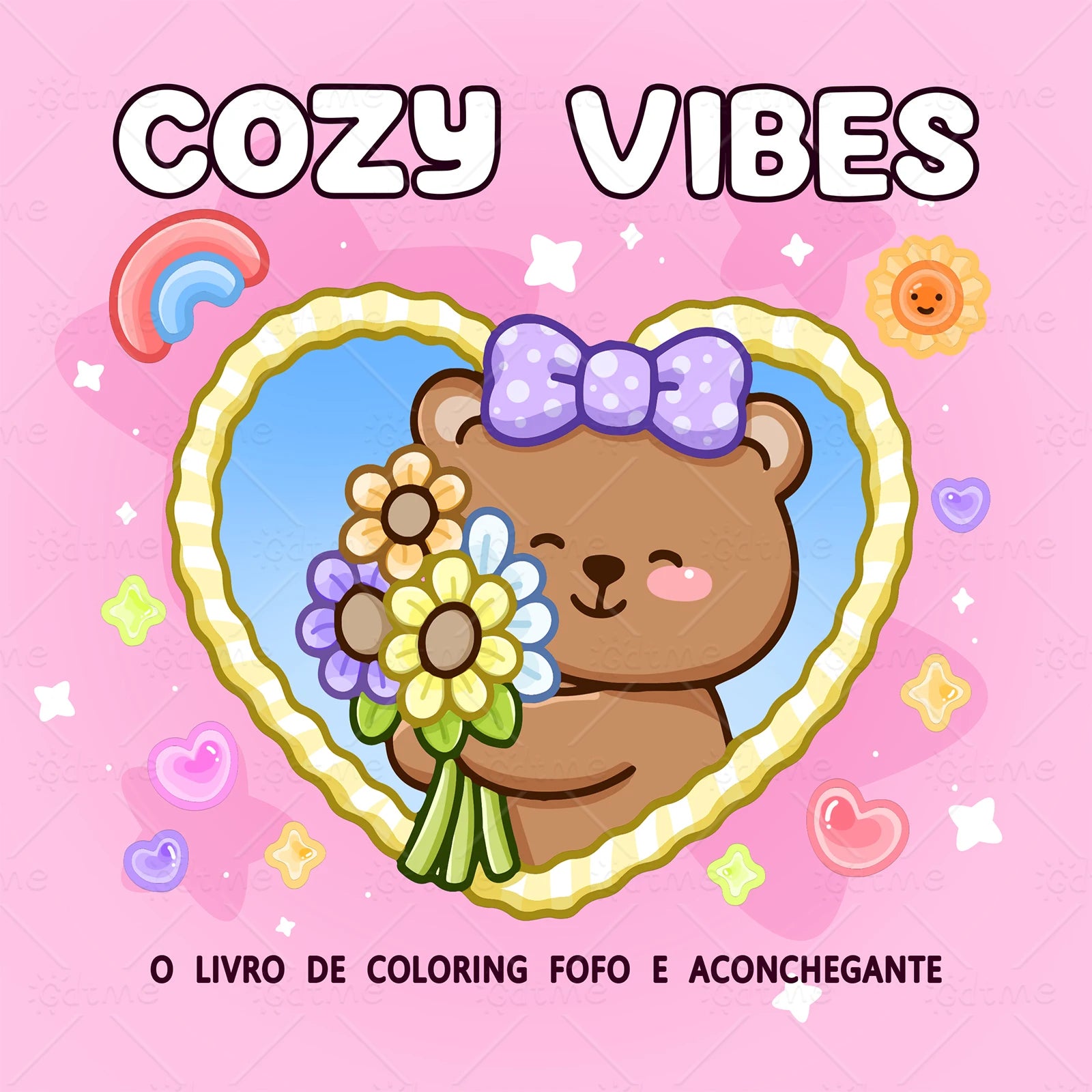 24 Pages LITTLE FRIENDS Coloring Book for Adult | Colouring Book, Drawing Supplies for Christmas, Thanksgiving