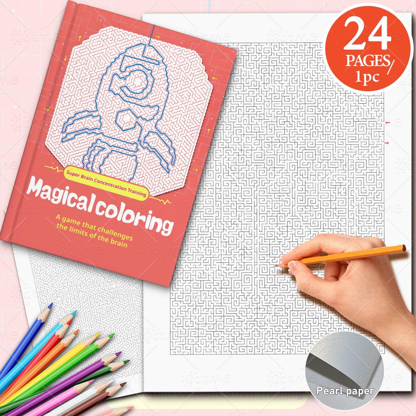 Activity Maze Books for Kids Party Favors ages 4-8 8-12,Fun and Challenges Mazes Stuffer Classroom Kids Children Concentration