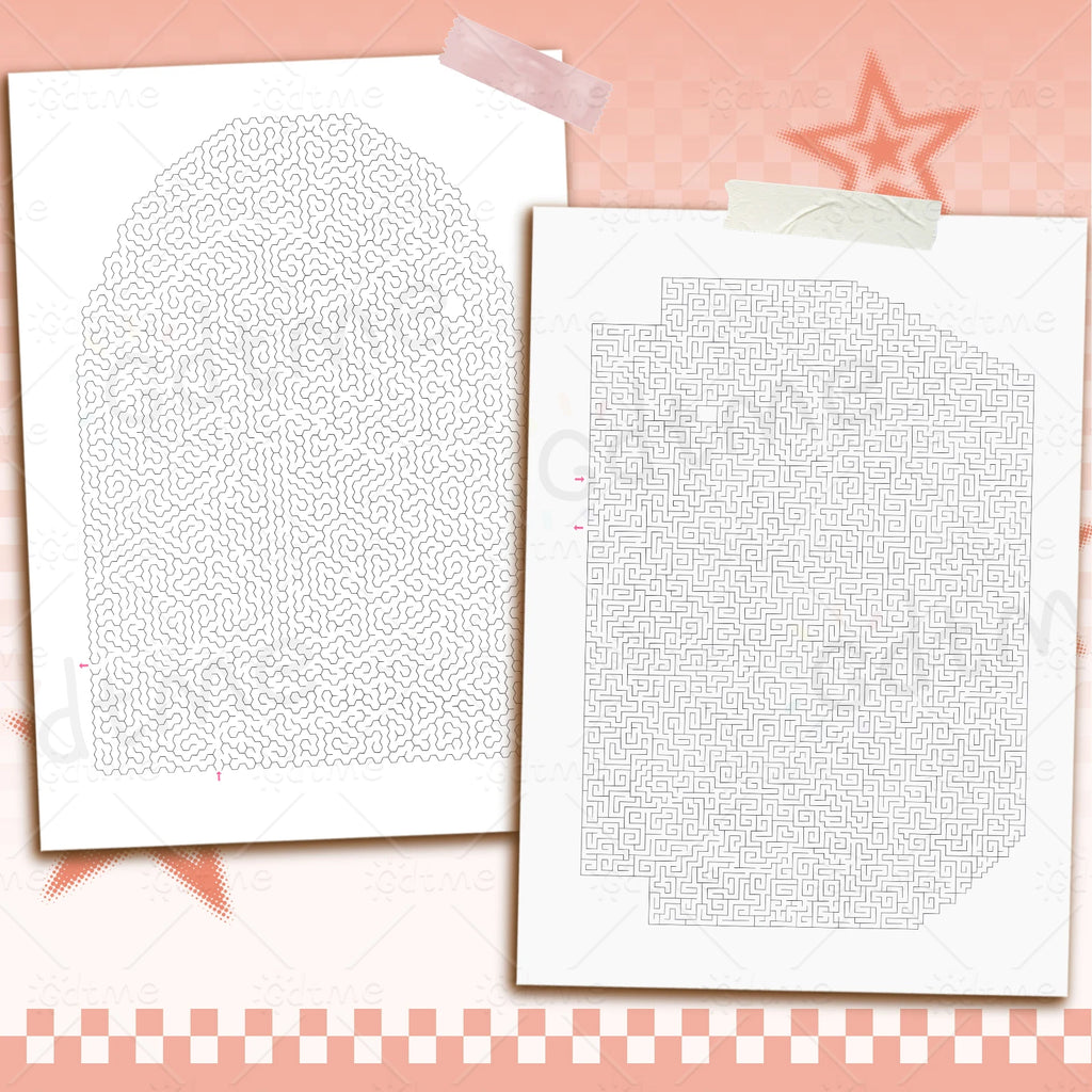 Activity Maze Books for Kids Party Favors ages 4-8 8-12,Fun and Challenges Mazes Stuffer Classroom Kids Children Concentration