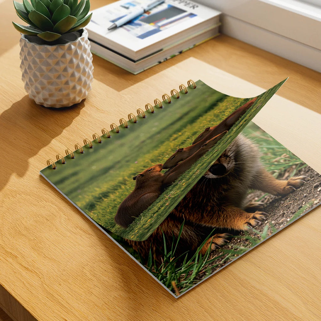 2026 Cute Animal Calendar Planner with Monthly Layouts - January to December, Birthday & Holiday Gift ,Christmas, Halloween