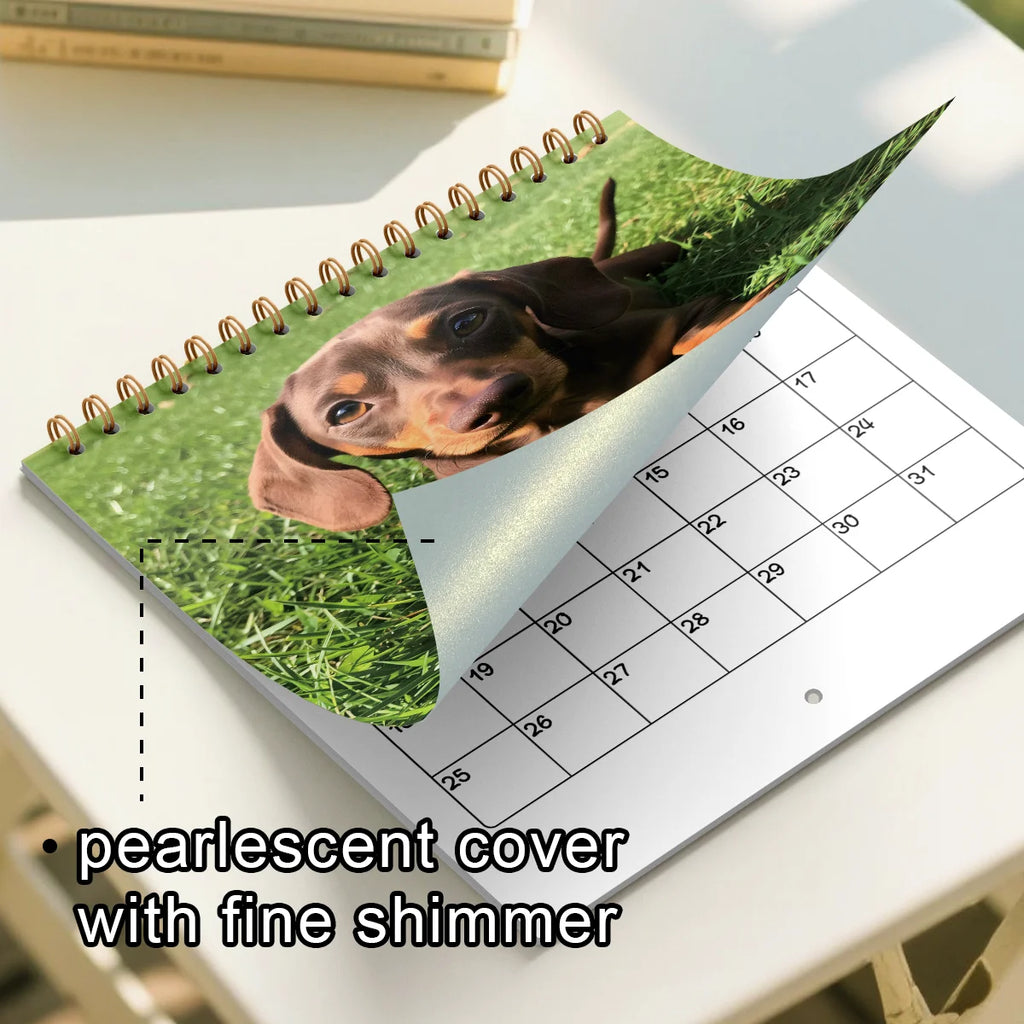 2026 Themed Dog Calendar Creative Animal Calendar Work Plan Calendar Suitable For Bedroom living Room Placement