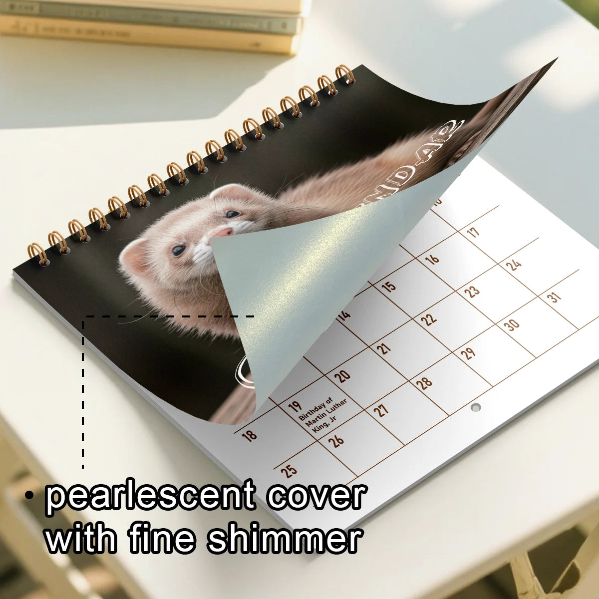 2026 Cute Animal Calendar Planner with Monthly Layouts - January to December, Birthday & Holiday Gift ,Christmas, Halloween